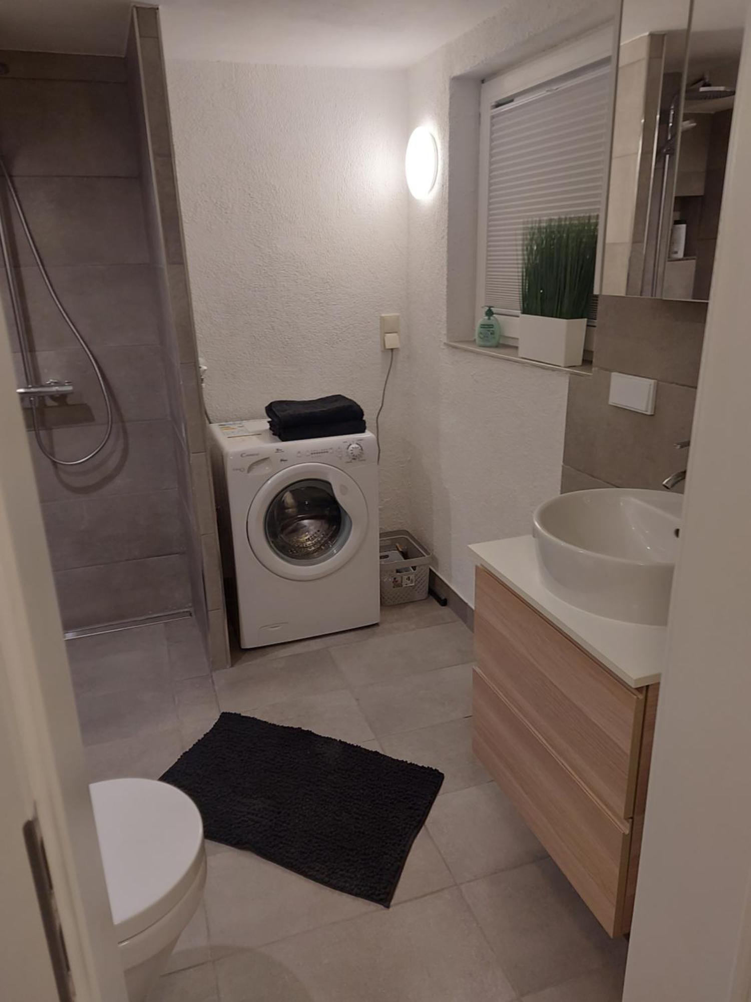 Ruhige, Zentrale Einliegerwohnung Im Kurpark 巴特赫尔斯费尔德 外观 照片