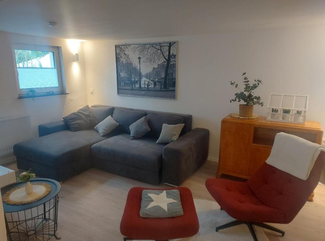 Ruhige, Zentrale Einliegerwohnung Im Kurpark 巴特赫尔斯费尔德 外观 照片