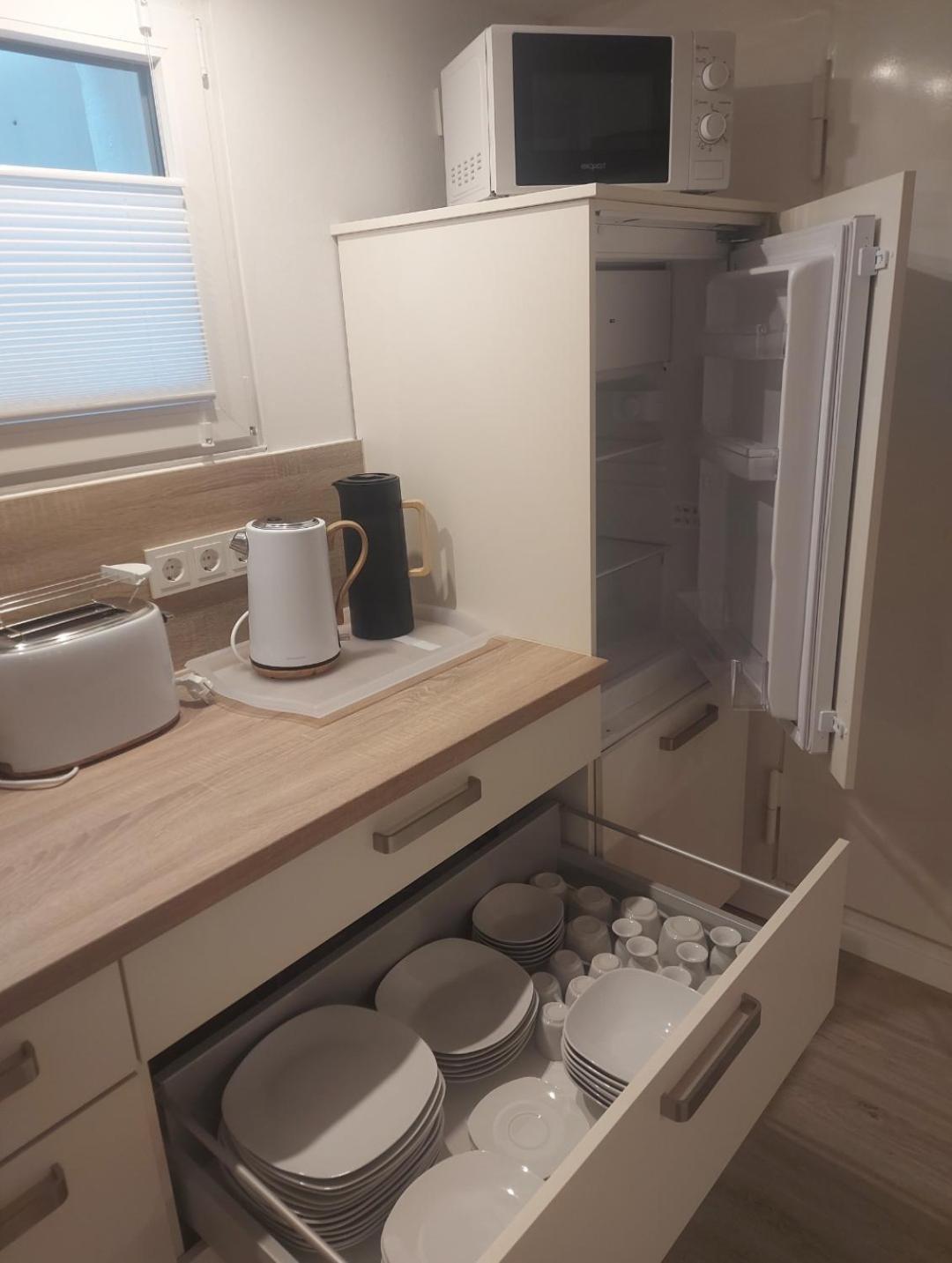Ruhige, Zentrale Einliegerwohnung Im Kurpark 巴特赫尔斯费尔德 外观 照片